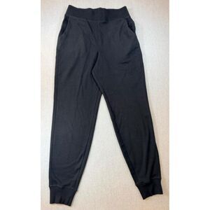 *NWOT* Pact Women's Organic Cotton Joggers Black Sweatpants Size S